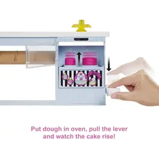სათამაშო კომპლექტი MATTEL Barbie Bakery Playset - Refreshed, 5 image