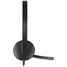 ყურსასმენი LOGITECH H340 Corded Headset - BLACK - USB, 4 image