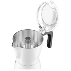 ყავის მადუღარა Ardesto coffee maker Electric moka pot.  0.3l, ground, white, 5 image