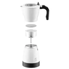 ყავის მადუღარა Ardesto coffee maker Electric moka pot.  0.3l, ground, white, 6 image
