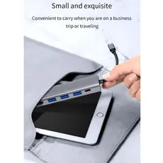 USB ჰაბი WiWU Alpha 531H Grey, 5 image