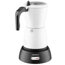 ყავის მადუღარა Ardesto coffee maker Electric moka pot.  0.3l, ground, white, 4 image