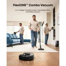 მტვერსასრუტი Eufy Robot Vacuum 3-in-1 E 20 (G) - Europe (excluded UK plug) Black, 4 image