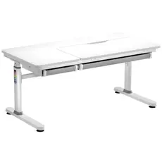 კომპიუტერის მაგიდა 2E Computer table CE301K-MECHANIC, height adjustment, mechanical, 54/76х120x60cm, white, 5 image