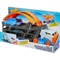 სათამაშო კომპლექტი Mattel HW Stunt & Go Hauler, 6 image
