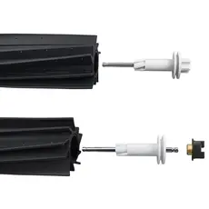 მტვერსასრუტის ჯაგრისი Roborock S8/S8+/S8Pro 2pcs Grey/Red (8.02.0199), 3 image