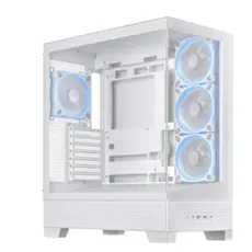 კომპიუტერის ქეისი Asus A31 PLUS 4x120mm ARGB Fans Mid Tower White - 90DC00R3-B19000, 3 image