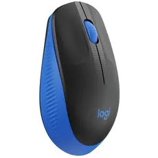 მაუსი LOGITECH M190 Full-size wireless mouse - BLUE - 2.4GHZ - EMEA - M190, 4 image