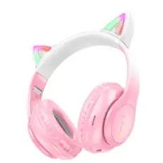 ყურსასმენი Hoco W42 Cat ears BT headphones cherry blossom, 3 image