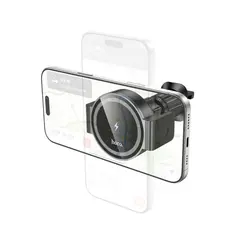 მანქანის დამტენი Hoco HW35 Power electric magnetic wireless fast charging car holder, 4 image