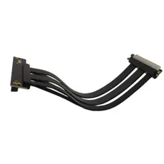 ვიდეო დაფის სამაგრი Asiahorse PCIE5.0 -A- BLACK 90 + Bracket, 6 image