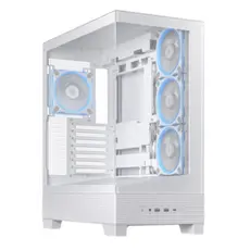 კომპიუტერის ქეისი Asus A31 PLUS 4x120mm ARGB Fans Mid Tower White - 90DC00R3-B19000, 2 image