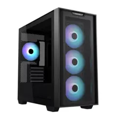 კომპიუტერის ქეისი Asus A21 Plus 4x120mm ARGB Fans Mini Tower Black - 90DC00H0-B19010