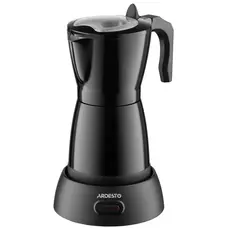 ყავის მადუღარა Ardesto coffee maker Electric moka pot. 0.3l, ground, black, 2 image
