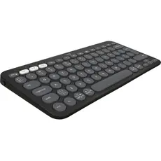 Keyboard LOGITECH Pebble Keys 2 K380s - TONAL GRAPHITE - US INT'L - BT - INTNL-973 - UNIVERSAL, 3 image
