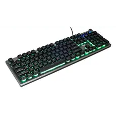 კლავიატურა AULA F2028 Wired RGB Keyboard Gray/Black keycap, 3 image