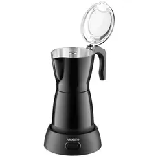 ყავის მადუღარა Ardesto coffee maker Electric moka pot. 0.3l, ground, black, 4 image