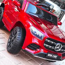 ბავშვის ელექტრო მანქანა WN-199 (D199)კაუჩუკის საბურავებით, ტყავის სკამით, 3 image