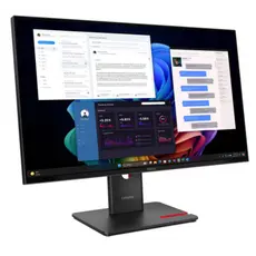 მონიტორი Lenovo ThinkVision T27UD-40 27" 3840x2160, 350 cd/m² 60Hz, 4ms, Eclipse Black, 2 image
