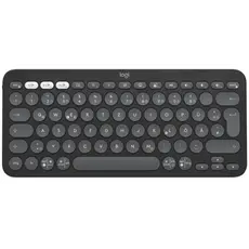 Keyboard LOGITECH Pebble Keys 2 K380s - TONAL GRAPHITE - US INT'L - BT - INTNL-973 - UNIVERSAL