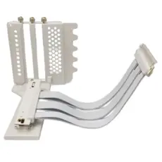 ვიდეო დაფის სამაგრი Asiahorse PCIE5.0 -A- White 90 + Bracket