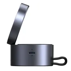 უსადენო დამტენი UGREEN W712 (65148) Magflow Qi2.2, 15W, 3in1 Wireless Charger, Grey, 5 image