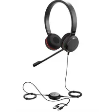 ყურსასმენი JABRA Evolve 30 II, Stereo MS, USB C/A adapter, 3 image