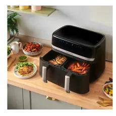 აეროგრილი Russell Hobbs 27680-56/RH Satisfry Dual Basket Air Fry, 4 image