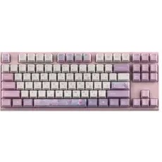 კლავიატურა Varmilo VEM87 Dreams On Board 87Key, EC V2 Jasmine, USB-A, EN/UKR, White Led, 2 image