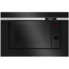 ჩასაშენებელი მიკროტალღური ღუმელი Hansa built-in, 20L, electrical control, 700W, grill, display, button opening, black