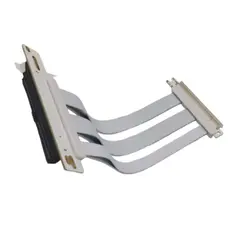 ვიდეო დაფის სამაგრი Asiahorse PCIE5.0 -A- White 90 + Bracket, 4 image