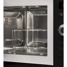 ჩასაშენებელი მიკროტალღური ღუმელი Hansa built-in, 20L, electrical control, 800W, grill, display, button opening, black, 6 image