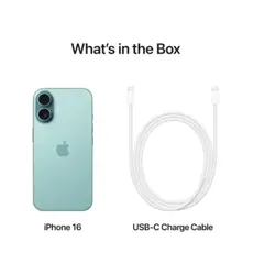 მობილური ტელეფონი Apple IPhone 16 128GB Teal,Model A3287, 7 image