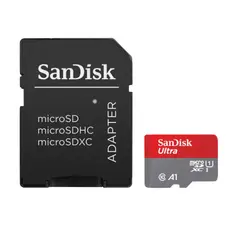ფლეშ მეხსიერების ბარათი SanDisk Ultra microSD with SD Adapter - 128GB, 2 image
