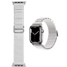 სმარტ საათის სამაჯური WiWU Nylon Watch Band for Apple Watch 38/40/41mm White