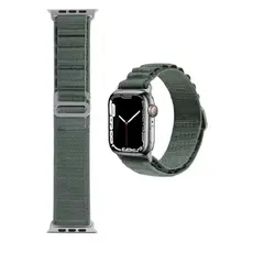 სმარტ საათის სამაჯური WiWU Nylon Watch Band for Apple Watch 38/40/41mm Green, 2 image