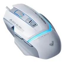 მაუსი AULA S12 Pro Wired RGB Gaming Mouse White/Gray, 3 image