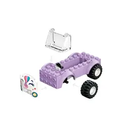 ლეგო LEGO Constructor Friends Unicorn Cake Delivery Car, 4 image