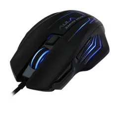 მაუსი AULA S18 Black-Rainbow Backlight Wired Gaming Mouse Black, 3 image