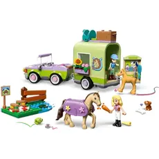 ლეგო LEGO Constructor Friends Horse & Baby Foal Trailer, 3 image