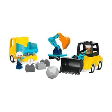 ლეგო LEGO Constructor DUPLO Town 3 in 1 Construction Vehicles, 4 image