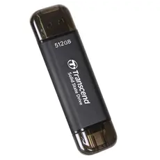 გარე მყარი დისკი Transcend 512GB, External SSD, ESD310C, USB 10Gbps, Type C/A, 3 image