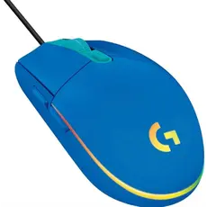 მაუსი LOGITECH G203 LIGHTSYNC Corded Gaming Mouse - BLUE - USB, 3 image