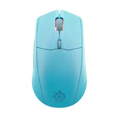 მაუსი SteelSeries Mouse Rival 3 Gen 2, RGB, USB-A/WL/BT, aqua