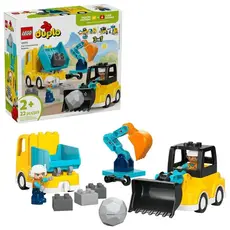 ლეგო LEGO Constructor DUPLO Town 3 in 1 Construction Vehicles, 2 image