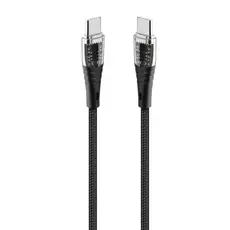 კაბელი TTEC USB-C - USB-C 60W PD/QC FAST CHARGING/DATA CABLE, 120CM, BLACK, 3 image