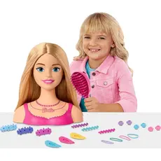 ბარბის სათამაშო ნაკრები MATTEL Barbie Value Styling Head - Blonde, 3 image