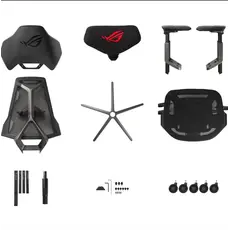 Gaming chair Asus ROG SL400 (90GC0120-MSG010), 6 image