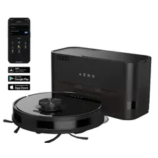 რობოტი მტვერსასრუტი AENO Robot Cleaner w/Dust Collector, black, 2in1 and dust tank, 4000pa, 3200mAh battery