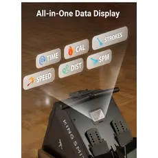 მინი ტრენაჟორი Kingsmith WR20 Rowing Machine, 4 image